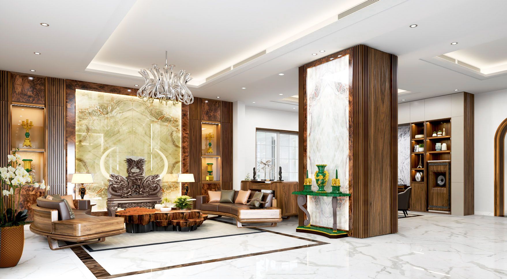 Bán biệt thự nội thất cao cấp, khu Mediterranean Noble Marina Mũi Né, hướng Tây Tứ Trạch